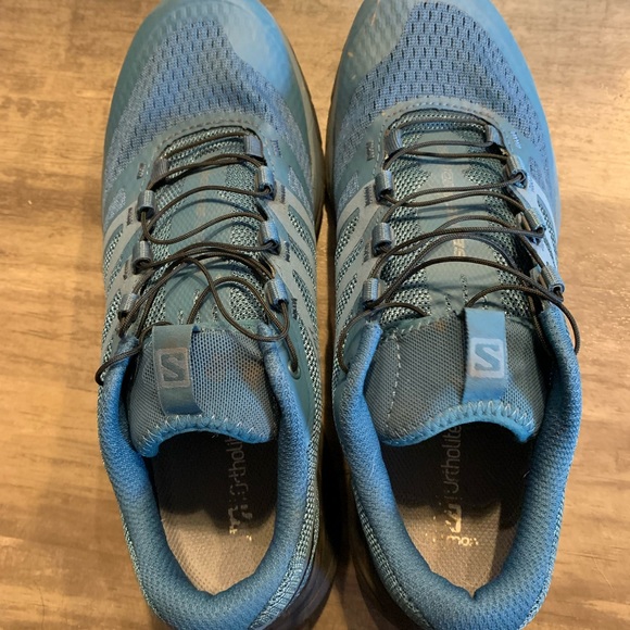 Salomon Sense Ride 2 Trail Running Hiking Shoes Size Women’s Size US 8.5 Blue - Picture 4 of 4